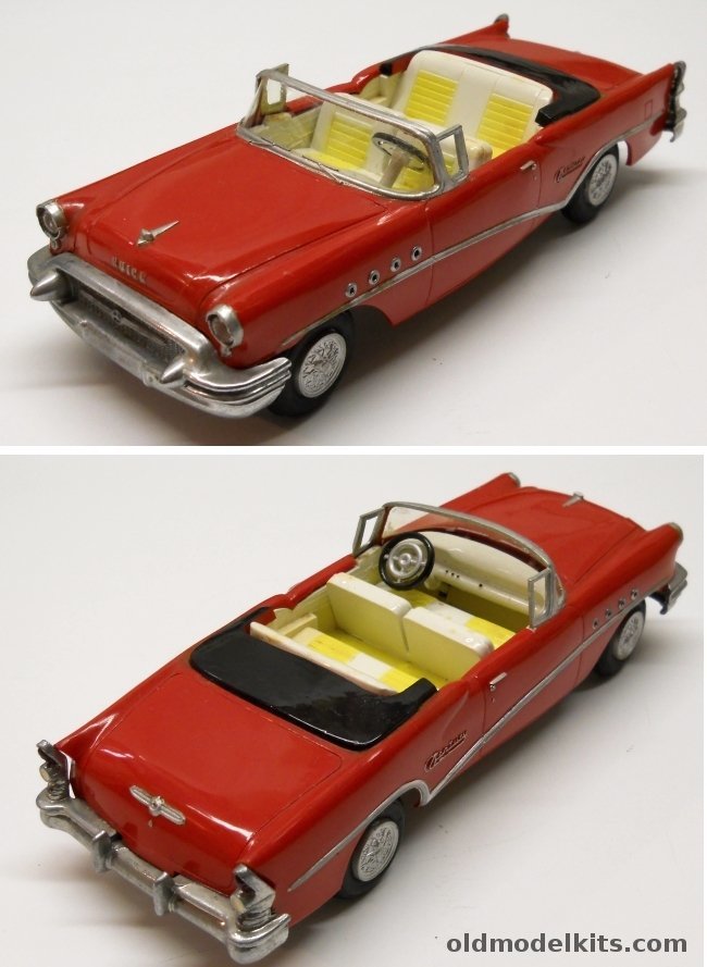 AMT 1/25 1956 Buick Century Convertible Promo Friction Drive Motorized plastic model kit